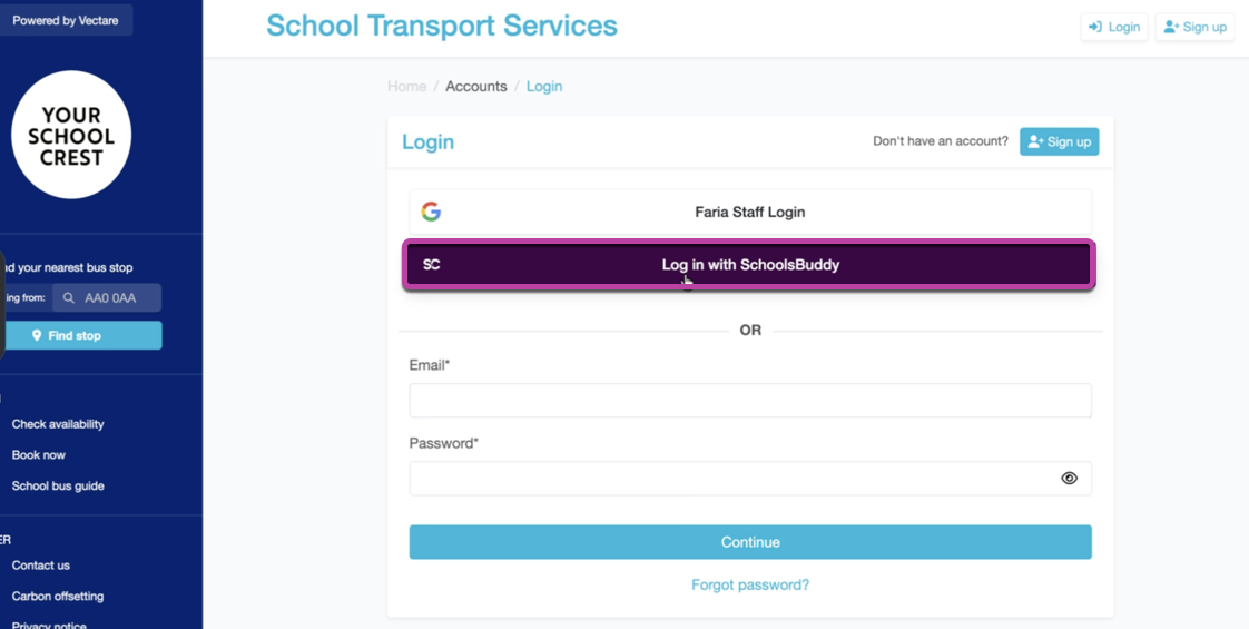 Vectare Homepage Tile