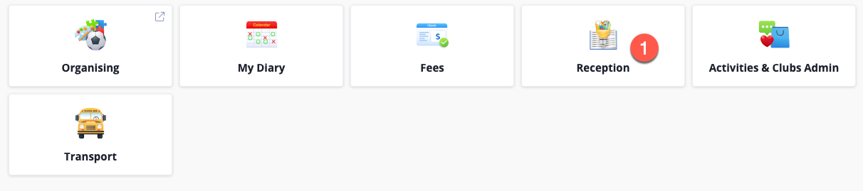 Captura de pantalla: Seleccione una consulta del menú desplegable.