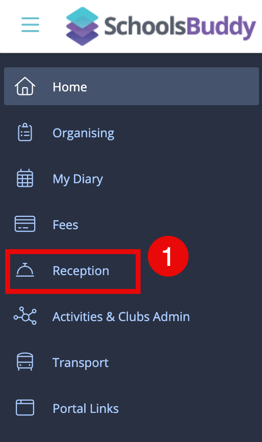 Captura de pantalla: Para ver esto, vaya a la pestaña Recepción, luego a la pestaña Grupos regulares si es profesor de clase/aula o Grupos.