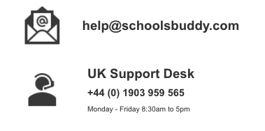 截图：登录 SchoolsBuddy 网站后，您也可以访问支持资源：